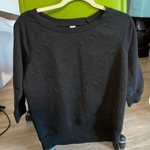 Women’s black sweater